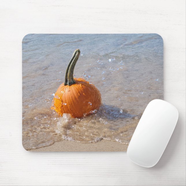 Alfombrilla De Ratón Calabaza de playa (Con ratón)