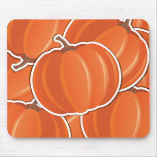 Alfombrilla De Ratón Calabaza divertida