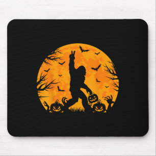 Alfombrilla De Ratón Calabaza divertida de Halloween espeluznante Bigfo