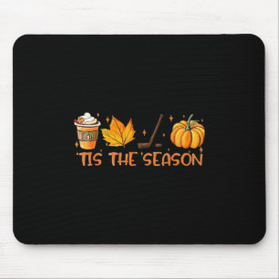 Alfombrilla De Ratón Calabaza Latte Es El Café De Caída De La Temporada