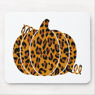 Alfombrilla De Ratón Calabaza leopardo / temporada de otoño