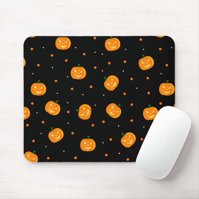 Alfombrilla De Ratón Calabaza Lluvia Mousepad (Con ratón)