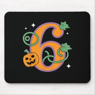 Alfombrilla De Ratón Calabaza Seis Siete 67 Pareja de Halloween 6 Coinc
