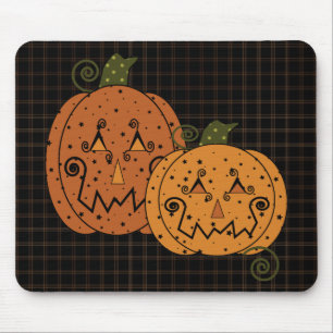 Alfombrilla De Ratón Calabazas Mousepad de la noche estrellada