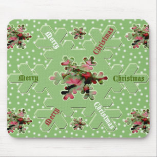 Alfombrilla De Ratón Caladium Merry Christmas Mousepad