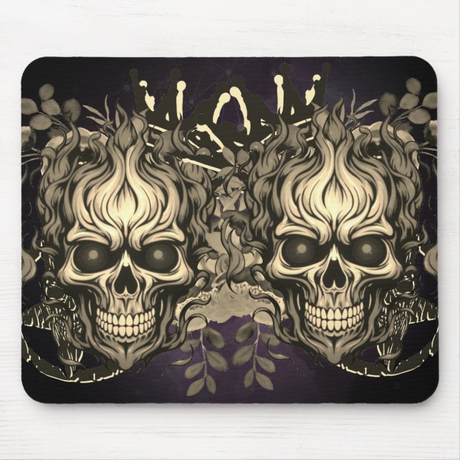 Alfombrilla De Ratón Calavera (Frente)