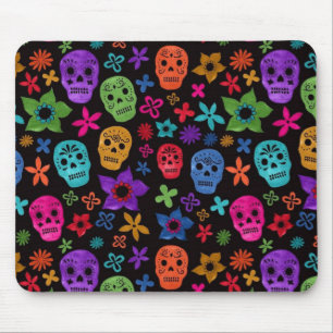 Alfombrilla De Ratón Calavera de azúcar, Día de los Muertos #22
