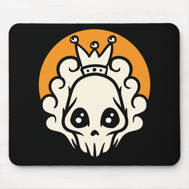 Alfombrilla De Ratón Calavera dorada (Frente)