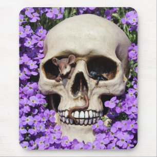 Alfombrilla De Ratón Calavera - Gothic Mauspad