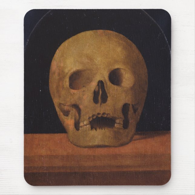 Alfombrilla De Ratón Calavera humana (por Mariotto Albertinelli) (Frente)