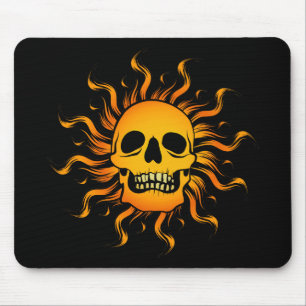 Alfombrilla De Ratón Calavera Solar