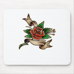 Alfombrilla De Ratón Calcomanía Trad Tattoo 005