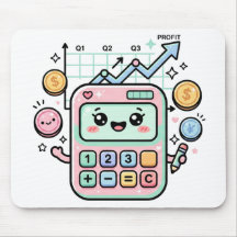 Calculadora Kawaii Pastel Finanzas Estudiante Pega