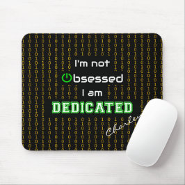 Alfombrilla De Ratón Cálculo de citas geek personalizadas