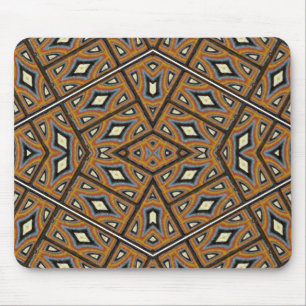 Alfombrilla De Ratón Caleidoscopio africano de los ladrillos