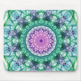 Alfombrilla De Ratón Caleidoscopio del lirio de agua