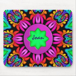 Alfombrilla De Ratón Caleidoscopio lindo, mousepad de los espirales con
