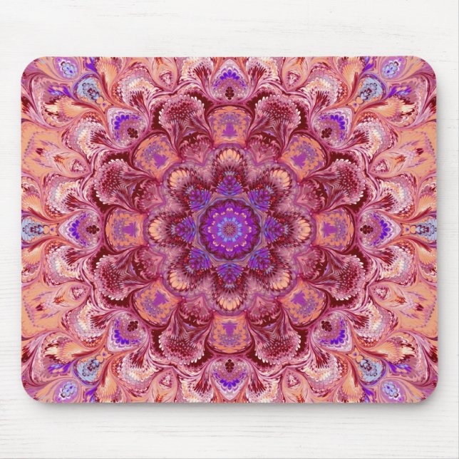 Alfombrilla De Ratón Caleidoscopio Mousepad de la mandala (Frente)