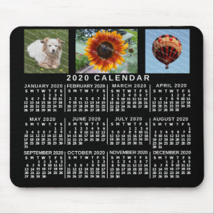 Alfombrilla De Ratón Calendario 2020 (Consulte Descripción de la nueva 