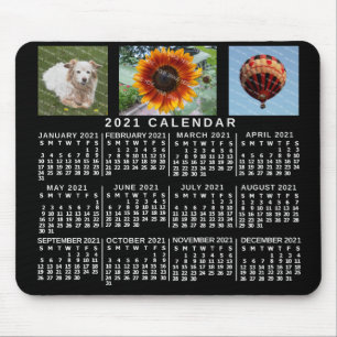 Alfombrilla De Ratón Calendario 2021 (Consulte Descripción de la nueva 