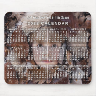 Alfombrilla De Ratón Calendario 2022 (Consulte Descripción de la nueva