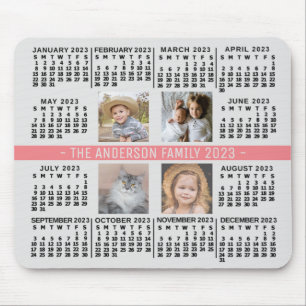Alfombrilla De Ratón Calendario 2023 (Consulte Descripción de la versió