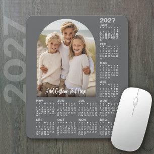 Alfombrilla De Ratón Calendario 2027 con Foto - Arco Moderno