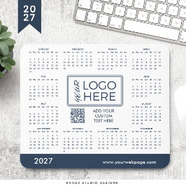 Alfombrilla de ratón Calendario 2027 Logo Corporat