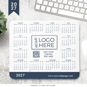 Alfombrilla de ratón Calendario 2027 Logo Corporat