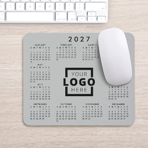 Alfombrilla De Ratón Calendario Corporativo 2023 de Logotipo Empresaria