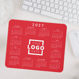 Alfombrilla De Ratón Calendario Corporativo 2023 de Logotipo Empresaria
