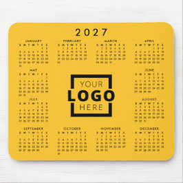 Alfombrilla De Ratón Calendario corporativo de logotipos corporativos p