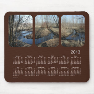 Alfombrilla De Ratón Calendario de 2013 paisajes