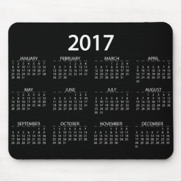 Alfombrilla De Ratón Calendario de 2017