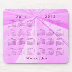 Alfombrilla De Ratón Calendario de 2 Años 2011-2012