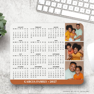 Alfombrilla De Ratón Calendario de Almohadilla para Ratón de Colaje de 