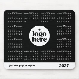 Alfombrilla De Ratón Calendario de Color Personalizado para Negocios Añ