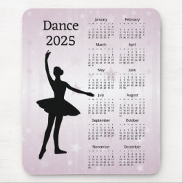 Alfombrilla De Ratón Calendario de Danza 2025