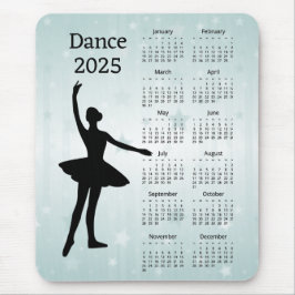 Alfombrilla De Ratón Calendario de Danza 2025