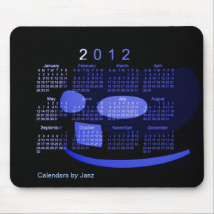 Alfombrilla De Ratón Calendario de escritorio 2012