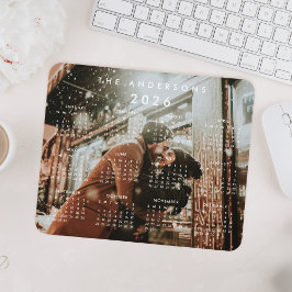 Alfombrilla De Ratón Calendario de foto personalizada por personalizado
