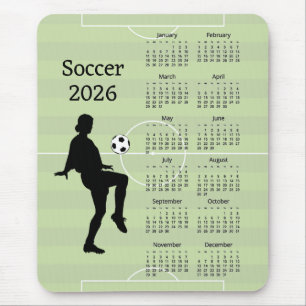 Alfombrilla De Ratón Calendario de Fútbol 2026