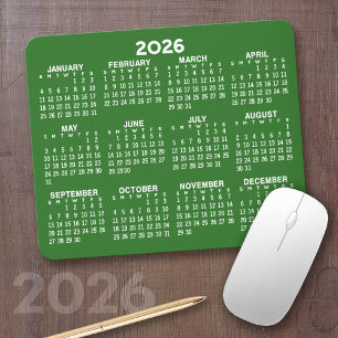 Alfombrilla De Ratón Calendario de vista de año completo de 2023 - hori