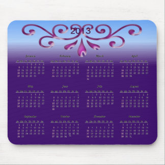 Alfombrilla De Ratón Calendario decorativo 2013