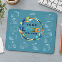 Calendario empresarial personalizado fácil 2027