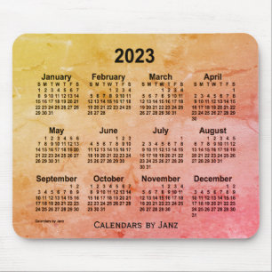 Alfombrilla De Ratón Calendario gris frustrado 2023 de Janz Mouse Pad
