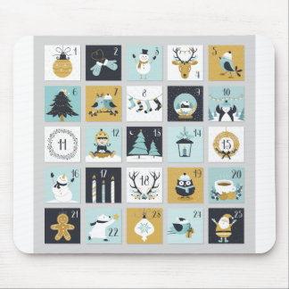 Alfombrilla De Ratón Calendario Imprimible anticipado