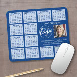 Alfombrilla De Ratón Calendario - logotipo, negocio de la fotografía<br><div class="desc">Un logo y collage de fotos con un calendario de 2024 y espacio para añadir unas cuantas líneas de texto. Un artículo divertido para el Año Nuevo para ser utilizado como regalo de la empresa. Puede cambiar de color al hacer clic en el área personalizar.</div>