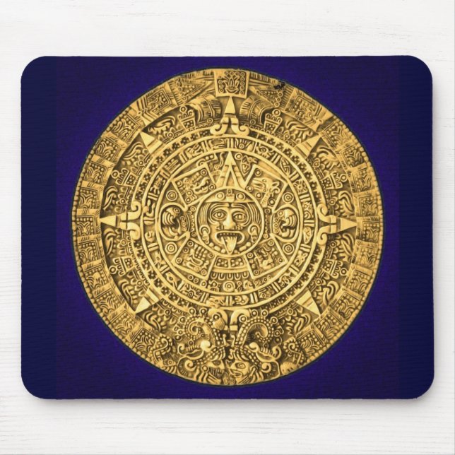 Alfombrilla De Ratón calendario maya (Frente)