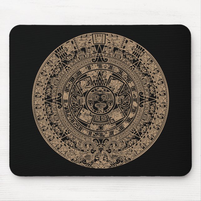 Alfombrilla De Ratón Calendario Mousepad del maya (Frente)